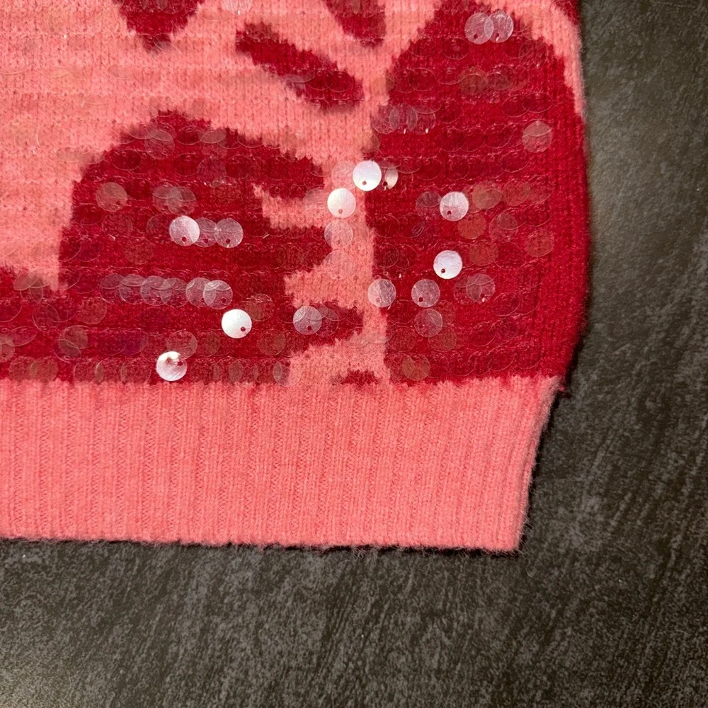 Farm Rio Sequins Knit Sweater - Picture 13 of 13